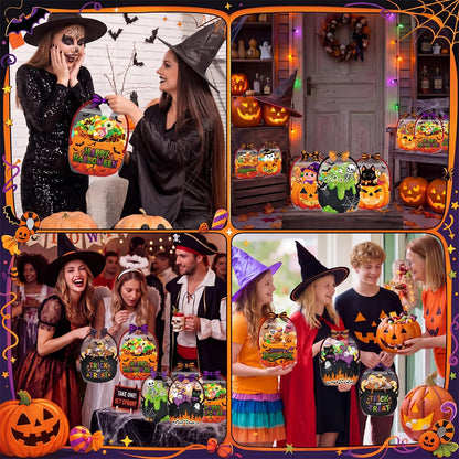 👻 Halloween Goodie Bags – Spooky Trick or Treat Candy Bags for Kids, Parties & Classroom