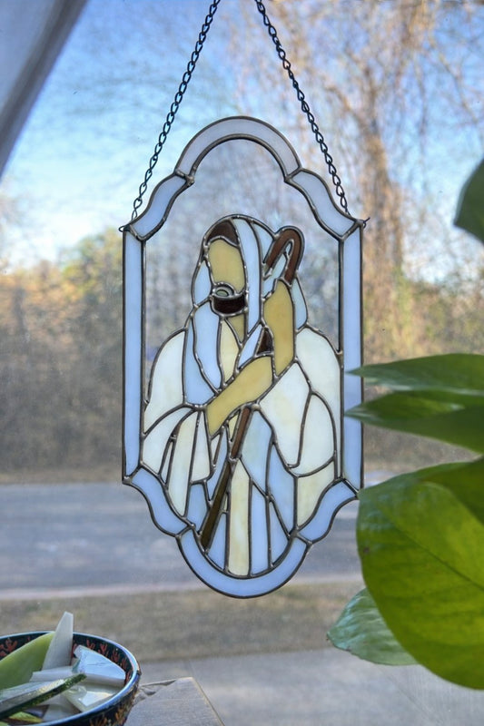✨Handcrafted Christian Stained Window Panel