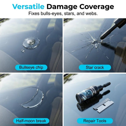 🔥Hot Sale🧽🔧 Windshield crack? DIY fix in minutes. UV resin kit that actually works. ✨