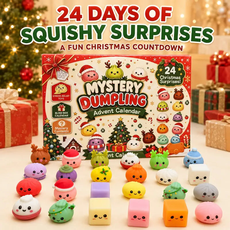 Christmas Mini Squishies Advent Calendar 2026