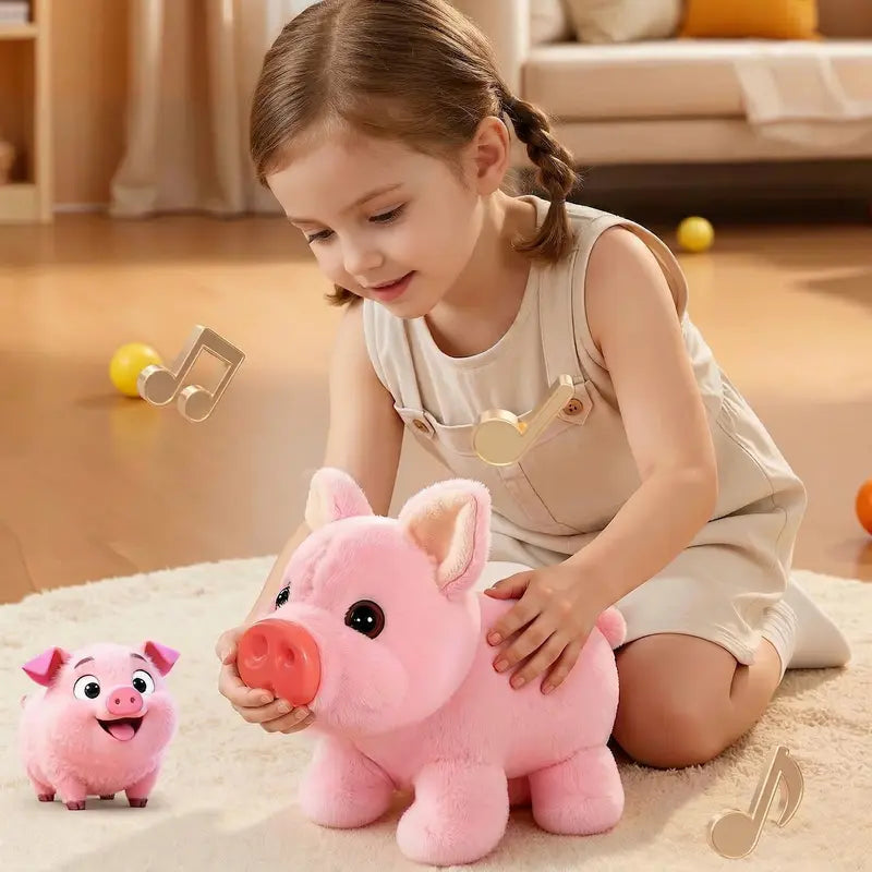 Electric Plush Cute Piglet