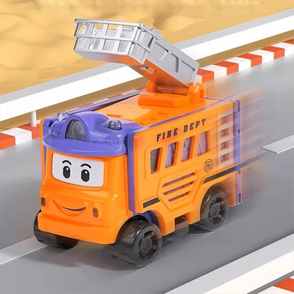 🚗✨Flip & Change Reverse Car | Cartoon Transformable Kids Toy