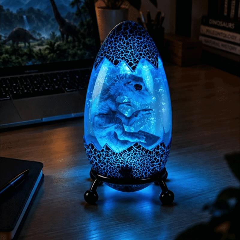 🦖 Glowing Dinosaur Egg Lamp – The Ultimate Gift for Dino Fans