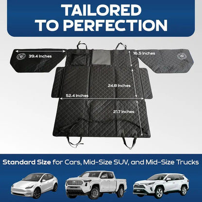 Hard Bottom Backseat Extenders for Dogs with Door Protection