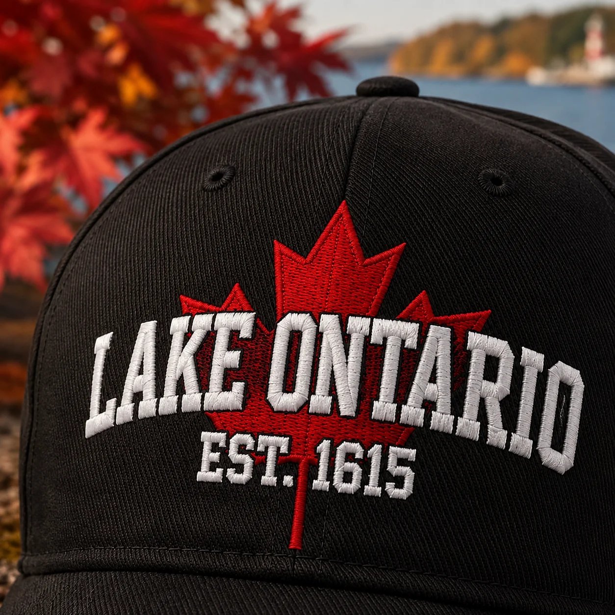 🔥LAST DAY 50% OFF - 🍁Lake Ontario Forever – Heritage Embroidered Cap