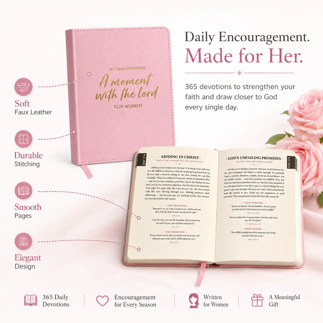 One Minute with God Women’s 365-Day Study Bible