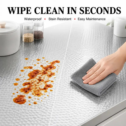 🔥Kitchen Wallpaper Oil Proof Sticker Aluminum Foil Backsplash Self