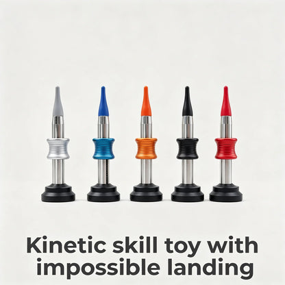 Kinetic Desk toy That Performs Impossible Landing