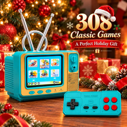 GV300 Retro Handheld Game Console – 2.8" IPS Screen, Portable Gaming Device & Gift for Gamers