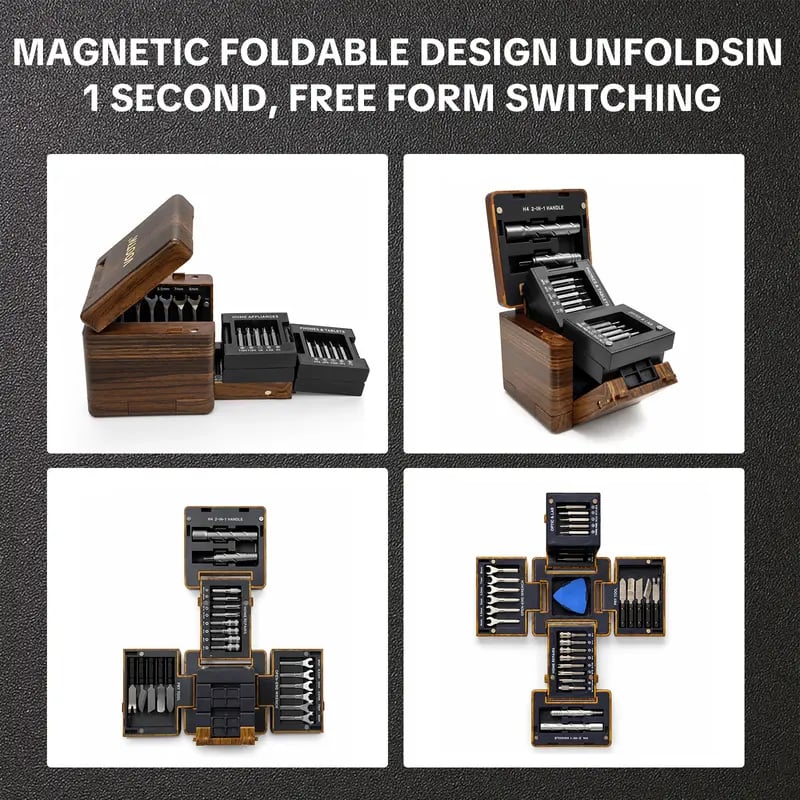 🛠️55-In-1 Magnetic Precision Screwdriver Set