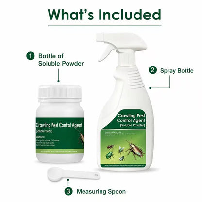 Multi-Purpose Pest Control Kit – For Roaches, Ants, Spiders, Bed Bugs & 40+ Household Pests