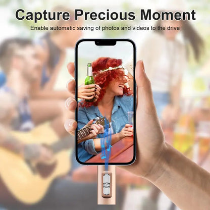 🎁 Hot Sale Promotion 49% OFF🔥4-in-1 USB3.0 OTG Flash Drive with Type-C Adapter