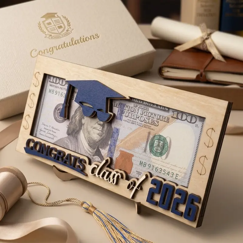 Funny Graduation 2026 Money Holder – Unique Cash Gift Box for the Class of 2026