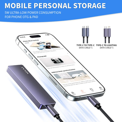1TB USB Flash Drive - High-Speed Storage for iPhone & Android
