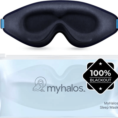 3D Blackout Sleep Mask - Lightweight, Lash Friendly and Zero Eye Pressure