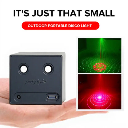 Rechargeable Portable Disco Party LED Fixture