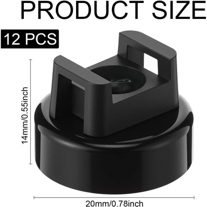 Heavy-Duty Magnetic Cable Tie Mounts for Secure Wire Management