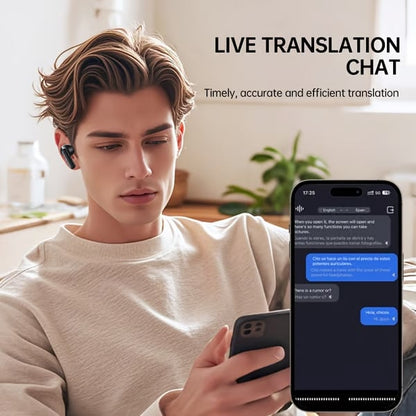 💯ONLY $19.99🔥Wireless Bluetooth Translation Earphone With LED display screen(Fit iOS & Android)