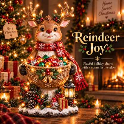 🎄 Christmas Sale – 50% OFF ✨ Lighted Christmas Candy Bowl Collection – 5 Festive Holiday Designs