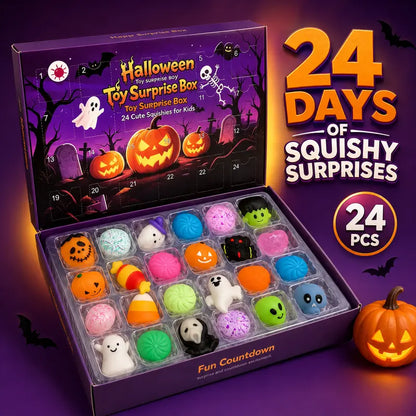 24-Piece Halloween Squishy Surprise Box