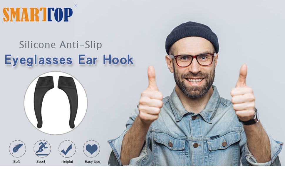 🔥Buy More Save More🔥14 Pairs Anti-Slip Eyeglass Ear Grips Hook