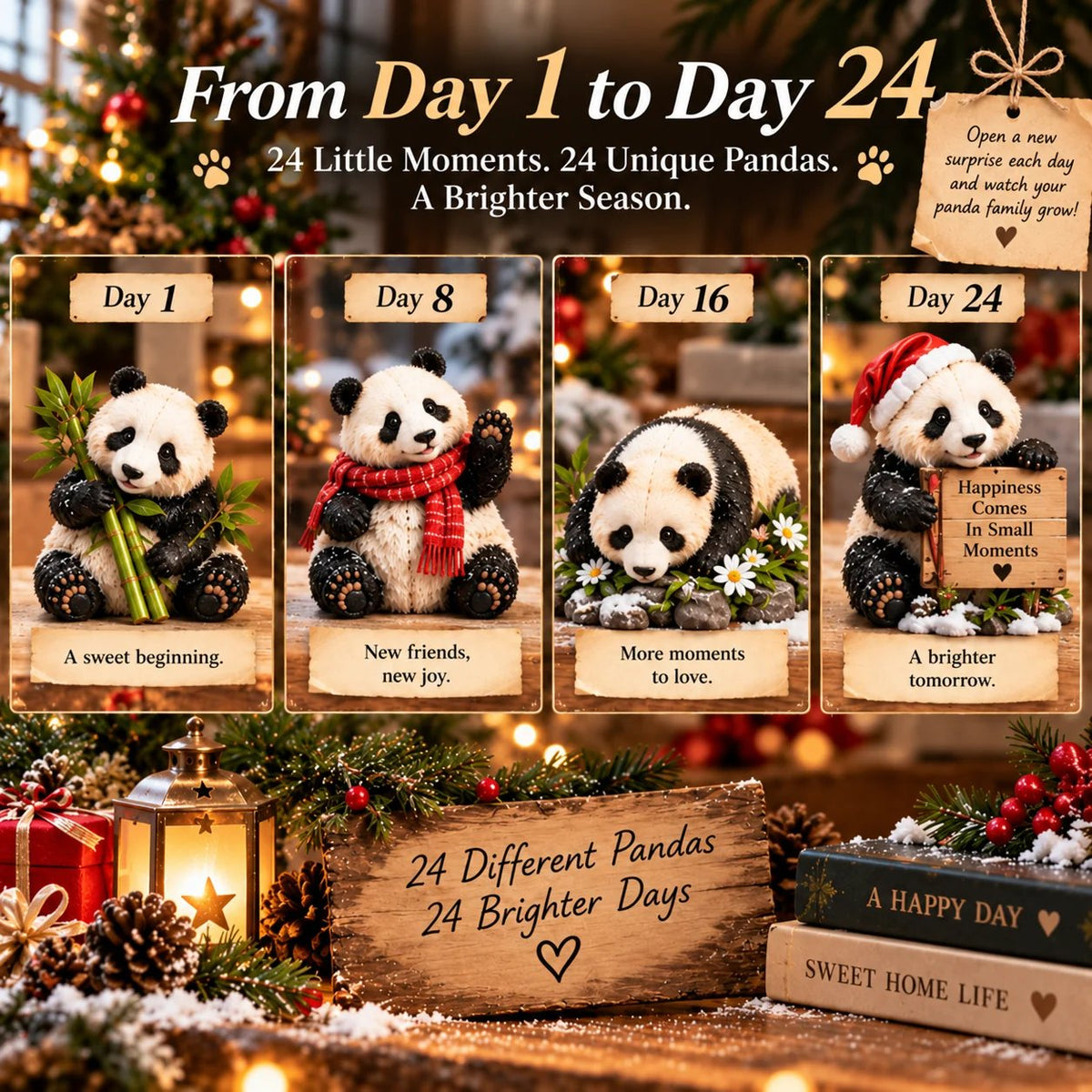 🐼 24 Days of Panda – 24 Little Moments, A Brighter Christmas