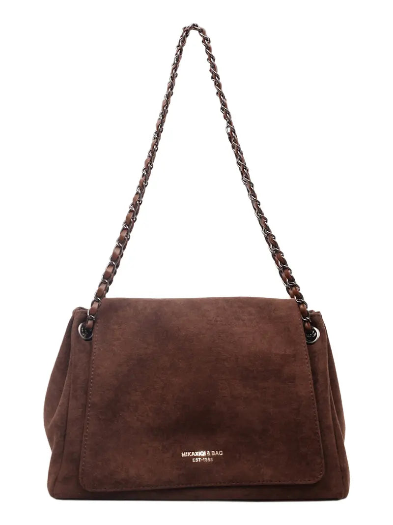 Women's Fall/Winter Suede Shoulder Bag