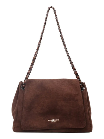 Women's Fall/Winter Suede Shoulder Bag