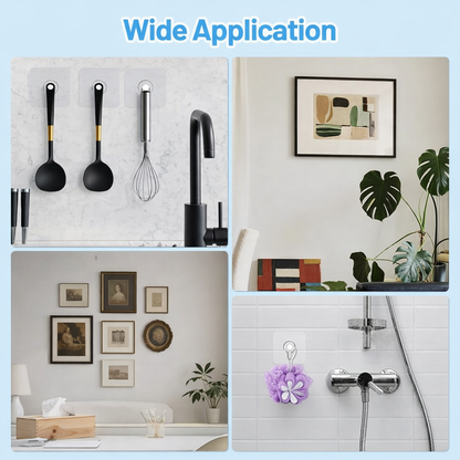 🔥Limited Time 49% Off✨⚡10 Pcs Self Adhesive Wall Hooks