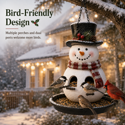 🎄 Christmas Bird Feeder Collection – Festive Hanging Garden Feeders for Wild Birds