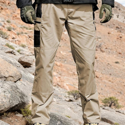 🔥Buy 2 Free Shipping👖Men's Solid Color Camouflage Printed Pocket Zipper Waterproof Tactical Work Pants