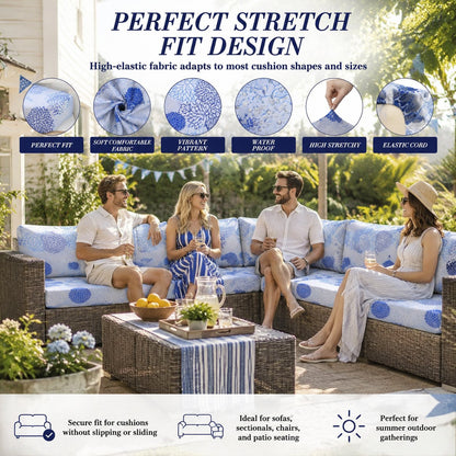 🛋️Outdoor Patio Sofa Cushion Covers