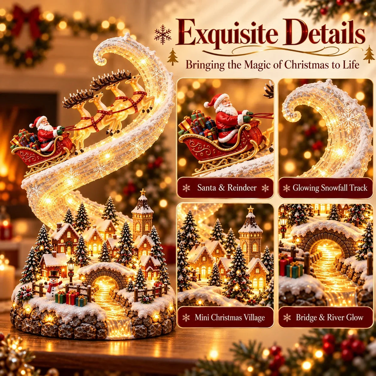 🔥50% OFF—"Enchanted Christmas Glow" Collection