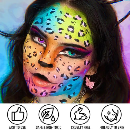 20-Color Face & Body Oil Paint Palette