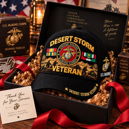 🎖️ Desert Storm Veteran Cap – Your Service. Your Pride. (1991–2026 - 35TH ANNIVERSARY)