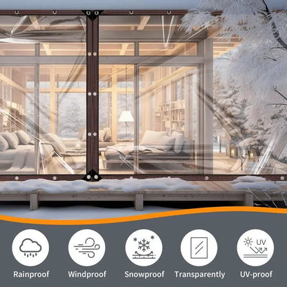7*10FT Waterproof Clear Tarp
