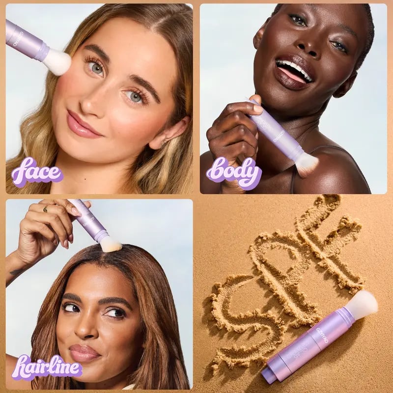 Summer skin essentials — — - CC color-correcting tinted serum + creaseless SPF 30 mineral setting powder