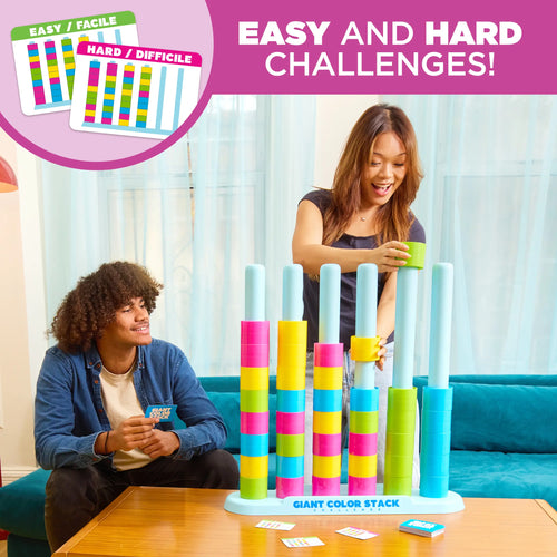 Color Stack Challenge - Fast-Paced Color Matching Puzzle Game for Parties and Family Night