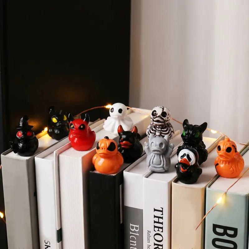 Mini Devil Ghost Skull Resin Ducks