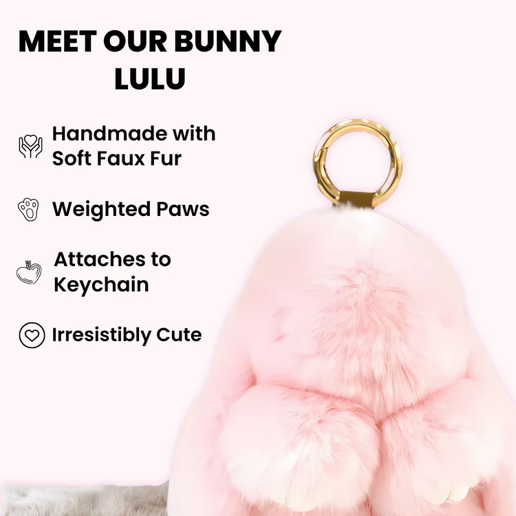 🐰Easter Cute Bunny Plush Keychain - Iron Box Gift Option, 🎁Easter Sweet Surprise