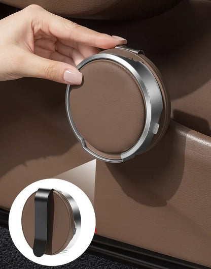 Foldable Car Cup Holder with Hook for Space-Saving Storage