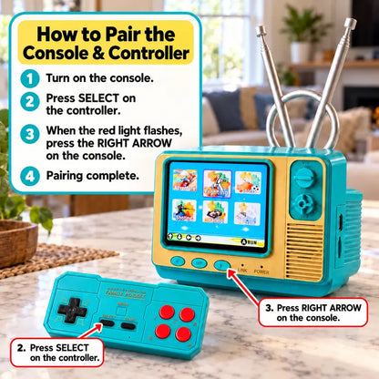 GV300 Retro Handheld Game Console – 2.8" IPS Screen, Portable Gaming Device & Gift for Gamers