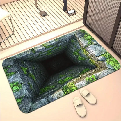 ✨Endless Abyss Illusion Doormat – Mind-Bending 3D Visual Effect