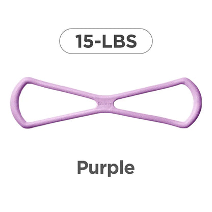 Resistance Bands - Figure 8 TPE Exercise Bands for Women