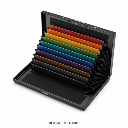 🔥 49% OFF RFID-Blocking Stainless Steel Card Wallet 🔒 Slim, Secure & Pocket-Ready