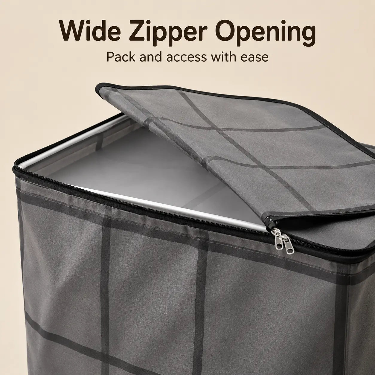 🔥 LAST DAY 50% OFF! 🏠 XXL 210L Storage Bag – Large Capacity Moving & Closet Organizer for Quilts, Bedding & Sweaters