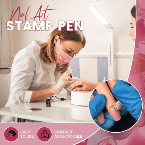 🔥LAST DAY 59% OFF - Nail Art Stamp Pen