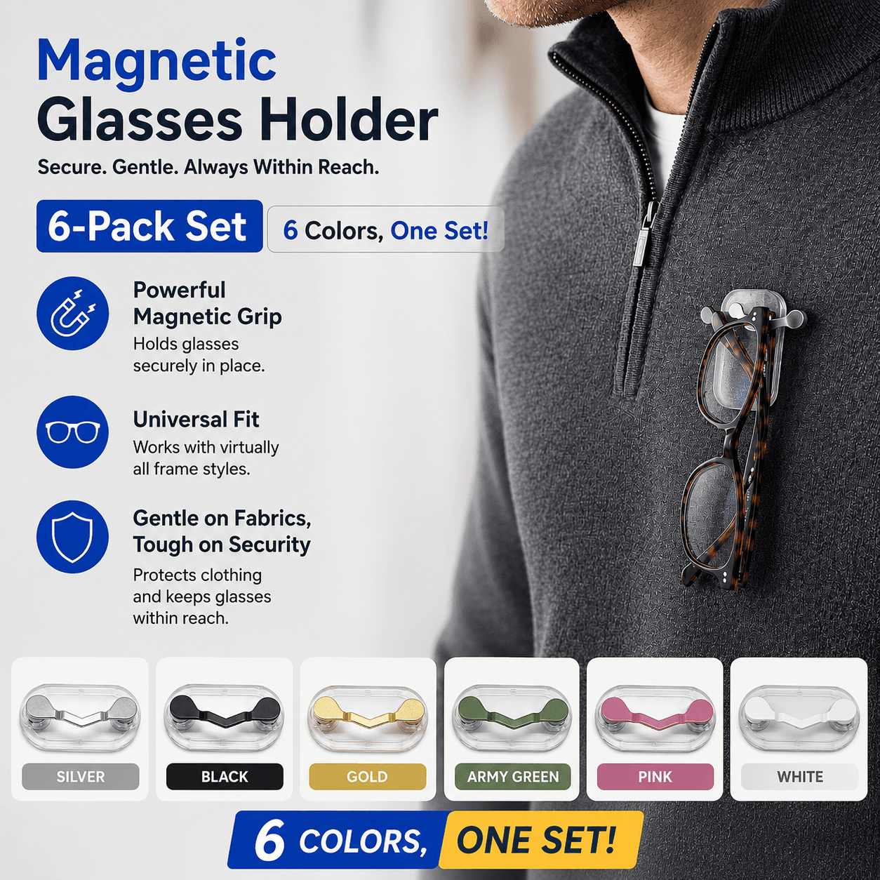 Strong Magnetic Eyewear Holder