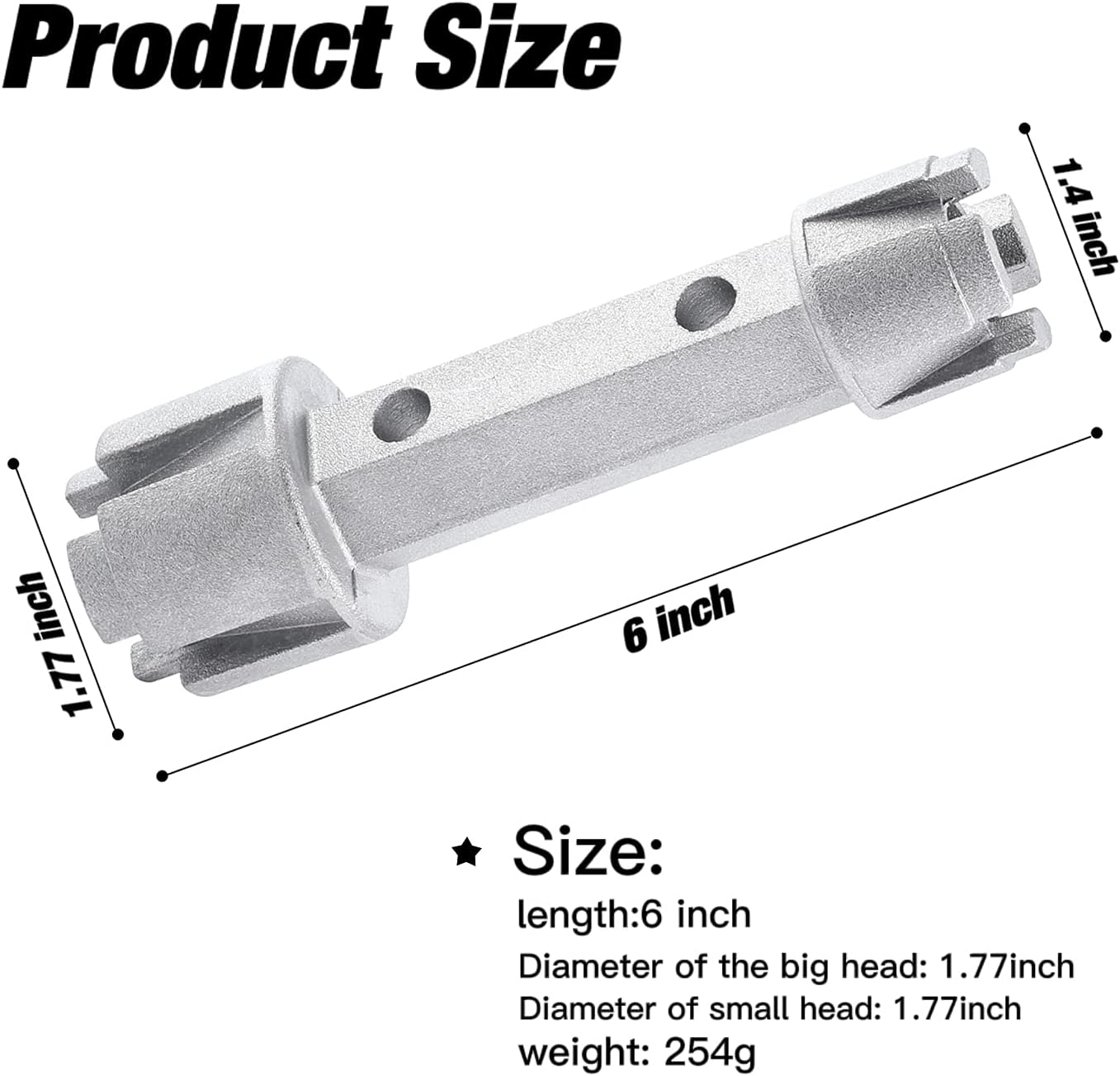 Tub Drain Remover Wrench