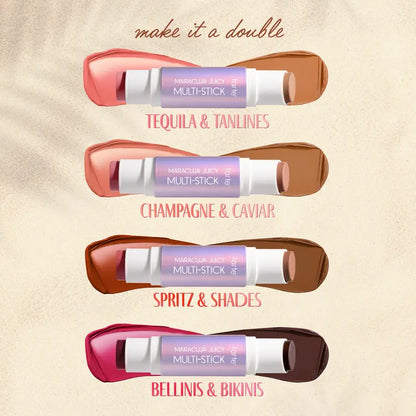 Multi-Stick With Brush - Cream Blush & Bronzer